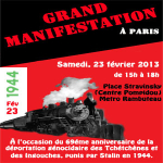 Annonce: Grande Manifestation à Paris