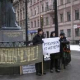 St.Petersburg' da Protesto Gösterisi