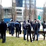 Manifestation en Belgique contre l’extradition des demandeurs d’asile Tchétchènes
